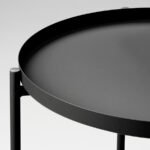 GLADOM Tray table, black, 45x53 cm - Image 2
