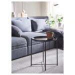 GLADOM Tray table, black, 45x53 cm - Image 4