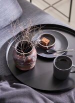 GLADOM Tray table, black, 45x53 cm - Image 5