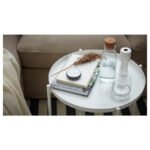GLADOM Tray table, white, 45x53 cm - Image 3