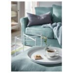 GLADOM Tray table, white, 45x53 cm - Image 5