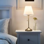 ÅRSTID Table lamp, brass/white - Image 2
