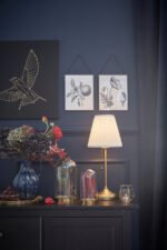 ÅRSTID Table lamp, brass/white - Image 3