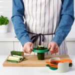 UPPFYLLD Fruit cutter, set of 4, mixed colours - Image 5