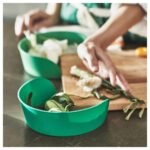 UPPFYLLD Preparation bowl, mixed colours, 18 cm - Image 2