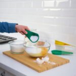 UPPFYLLD Set of 4 measuring cups, mixed colours - Image 2