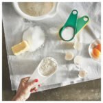 UPPFYLLD Set of 4 measuring cups, mixed colours - Image 4