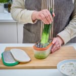 UPPFYLLD Grater with container, set of 4, mixed colours - Image 2