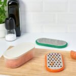 UPPFYLLD Grater with container, set of 4, mixed colours - Image 5