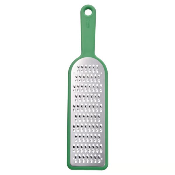 UPPFYLLD Grater with handle, bright green, 30 cm