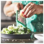 UPPFYLLD Grater with handle, bright green, 30 cm - Image 6