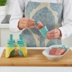 UPPFYLLD Ice lolly maker, turquoise/yellow - Image 3