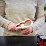 UPPFYLLD Jar opener, off-white/bright orange, 21 cm - Image 6