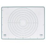 BAKTRADITION Baking mat, white/turquoise, 61x46 cm - Image 2