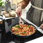 STRÅLFENA Spaghetti server, solid birch, 30 cm - Image 3