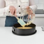 BAKGLAD Rubber spatula, beige/blue, 26 cm - Image 2