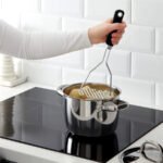IKEA 365+ HJÄLTE Potato masher, stainless steel/black - Image 2