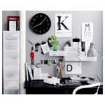 BONDIS Wall clock, black, 38 cm - Image 4