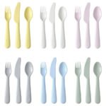 KALAS 18-piece cutlery set, mixed colours