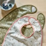 GULDVÄVARE Bib, green/white - Image 4