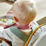 GULDVÄVARE Bib, pale pink - Image 3