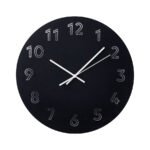 TUNNIS Wall clock, black, 30 cm