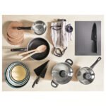 ANNONS 5-piece cookware set, glass/stainless steel - Image 4
