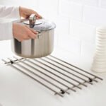 LÄMPLIG Trivet, stainless steel, 50x28 cm - Image 2