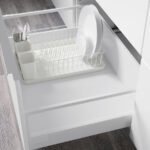 VARIERA Dish drainer, white, 42x30 cm - Image 2