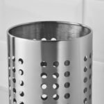 ORDNING Kitchen utensil rack, stainless steel, 18 cm - Image 5