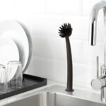 RINNIG Dish-washing brush, grey - Image 6