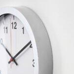 TJALLA Wall clock, silver-colour, 28 cm - Image 3