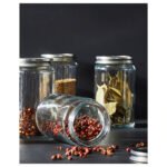 CITRONHAJ Spice jar, clear glass/stainless steel, 35 cl - Image 7