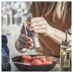 CITRONHAJ Spice mill, clear glass/stainless steel, 15 cm - Image 2