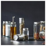 CITRONHAJ Oil/vinegar bottle, clear glass/stainless steel, 16 cm - Image 4