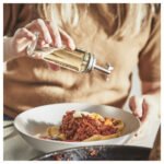 CITRONHAJ Oil/vinegar bottle, clear glass/stainless steel, 16 cm - Image 6