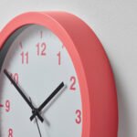 TJALLA Wall clock, pink, 28 cm - Image 3