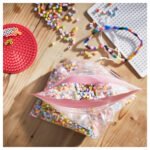 ISTAD Resealable bag, patterned red/pink, 2.5/1.2 l - Image 5