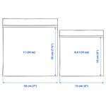 ISTAD Resealable bag, patterned/blue, 1/0.4 l - Image 7