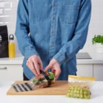 ISTAD Resealable bag, patterned/black yellow, 1/0.4 l - Image 3