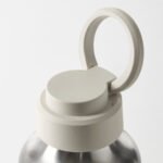 ENKELSPÅRIG Water bottle, stainless steel/beige, 0.5 l - Image 2
