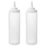 GRILLTIDER Squeeze bottle, plastic/transparent, 330 ml