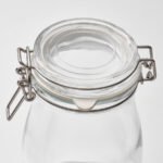 KORKEN Bottle shaped jar with lid, clear glass, 0.4 l - Image 4