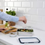 IKEA 365+ Food container, rectangular/stainless steel, 1.0 l - Image 2