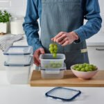 IKEA 365+ Food container with lid, set of 4, plastic - Image 3