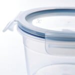 IKEA 365+ Food container with lid, round/plastic, 750 ml - Image 4