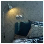 NOLLÅTTA Alarm clock, white - Image 4