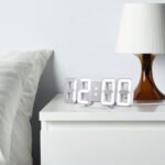 NOLLÅTTA Alarm clock, white - Image 5