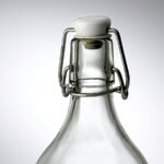 KORKEN Bottle with stopper, clear glass, 1 l - Image 3