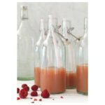 KORKEN Bottle with stopper, clear glass, 0.5 l - Image 3
